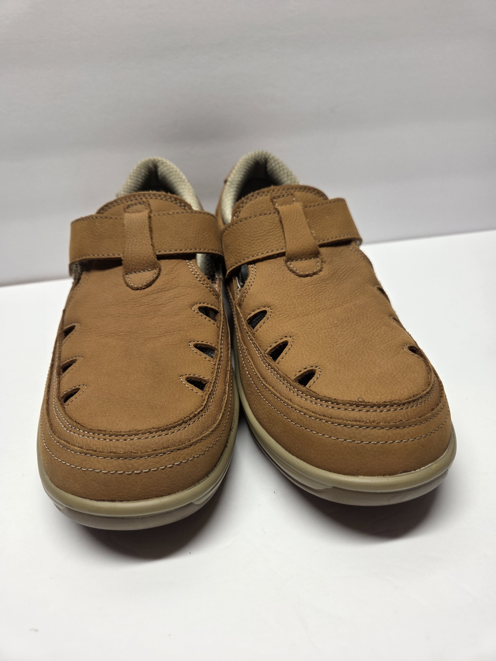 Casual Brown Slip-On Comfort Shoes
